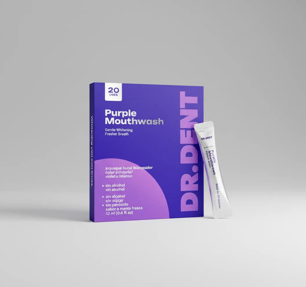🦷 DR.DENT Purple Mouthwash