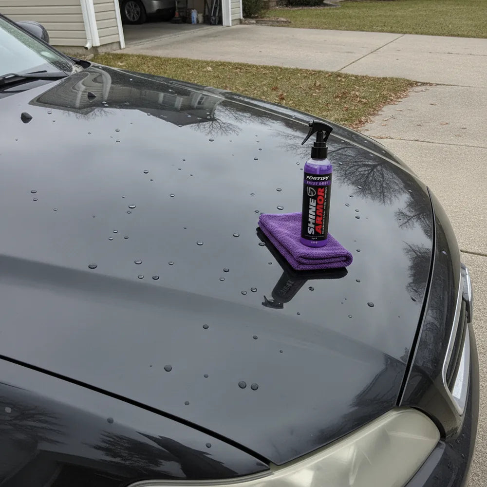 Shine Armor Fortify Quick Coat ✨ Cerámico 3en1 para tu Carro