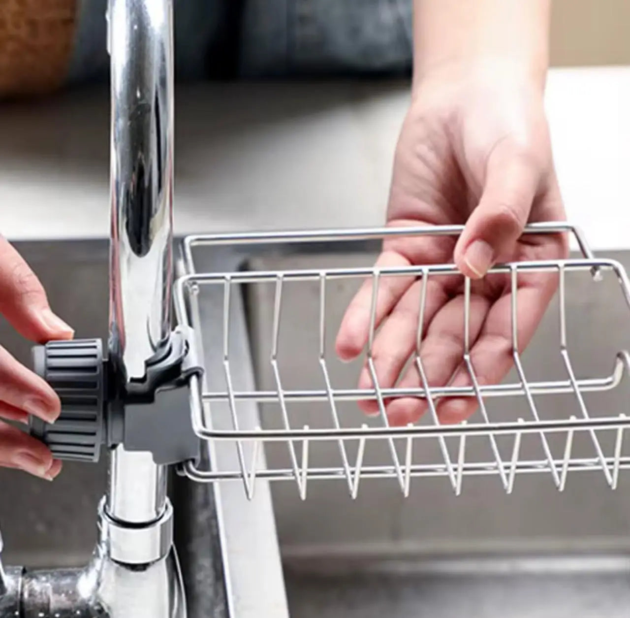 Organiza tu Cocina en Segundos con el Soporte de Grifo Premium