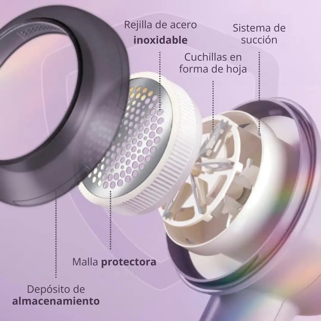 Removedor Eléctrico de Pelusas – Renueva tu Ropa y Hogar en Segundos