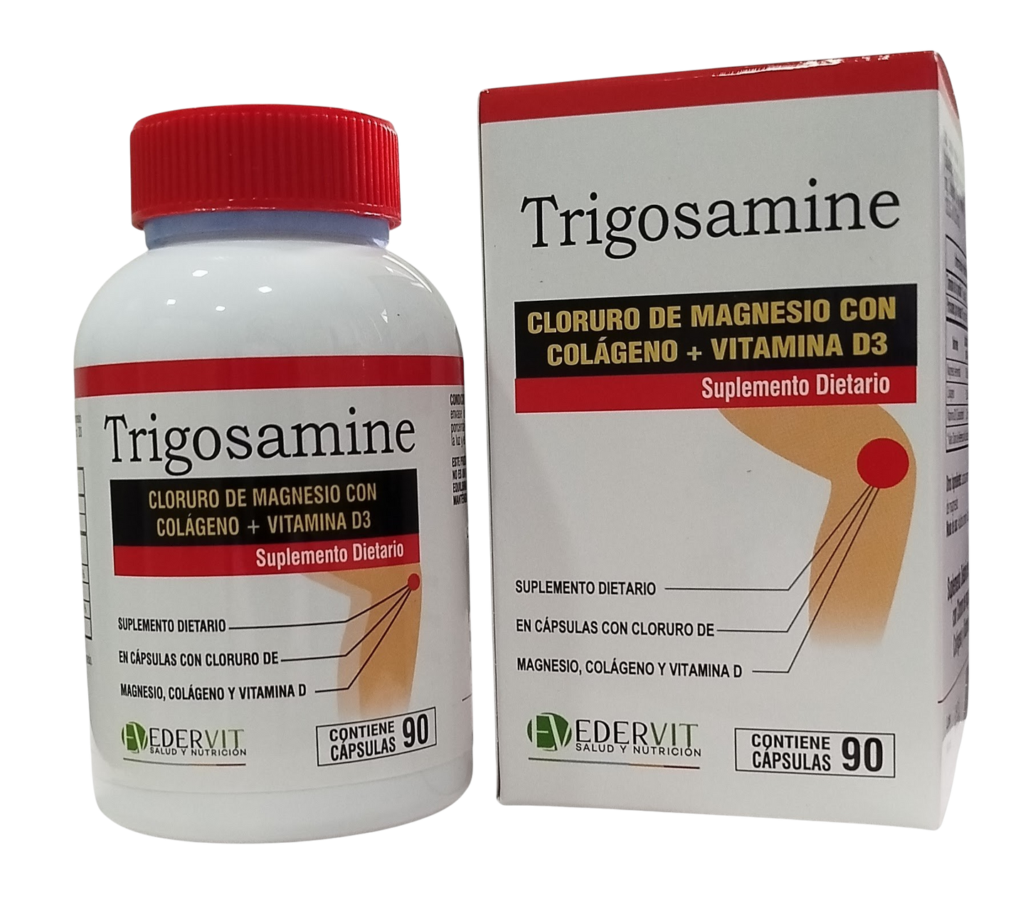 Trigosamina 90 Capsulas - Rica En Vitamina D