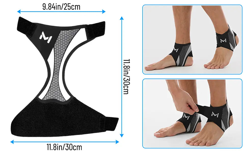 Tobilleras de Compresion Ajustable x2 unidades