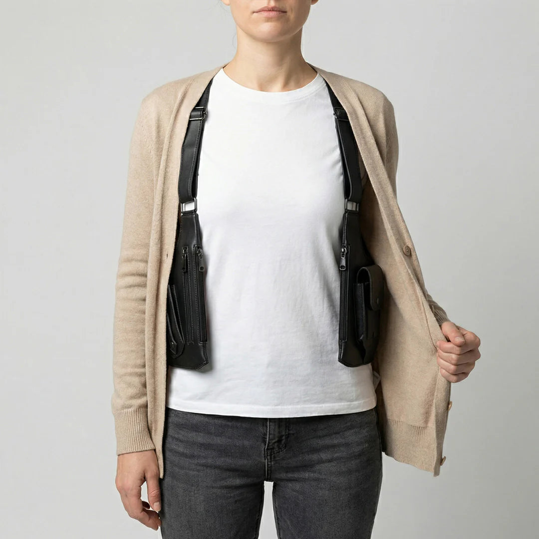 Bolso Antirobo: Invisible para los ladrones, esencial para ti: El sistema de carga que se funde con tu cuerpo.