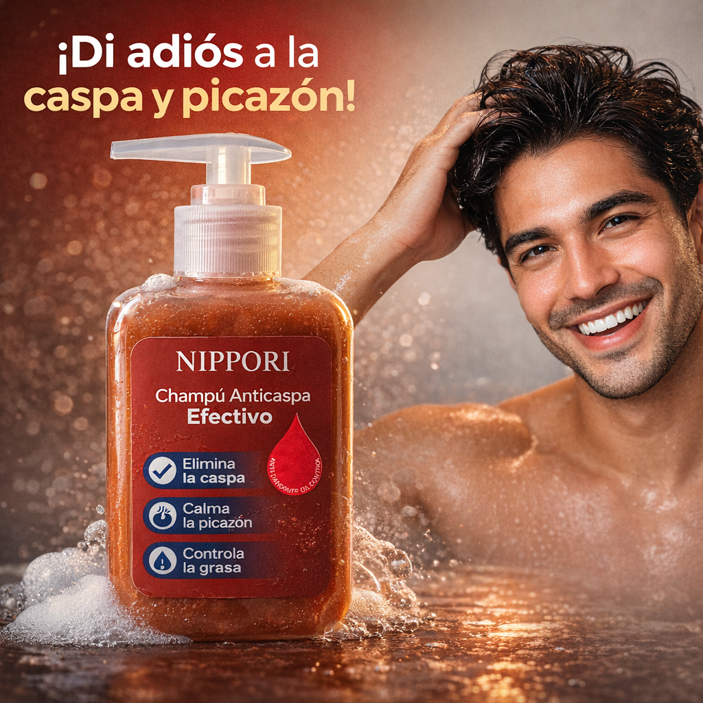 🔥 El shampoo anticaspa que miles usan cuando ya probaron de todo