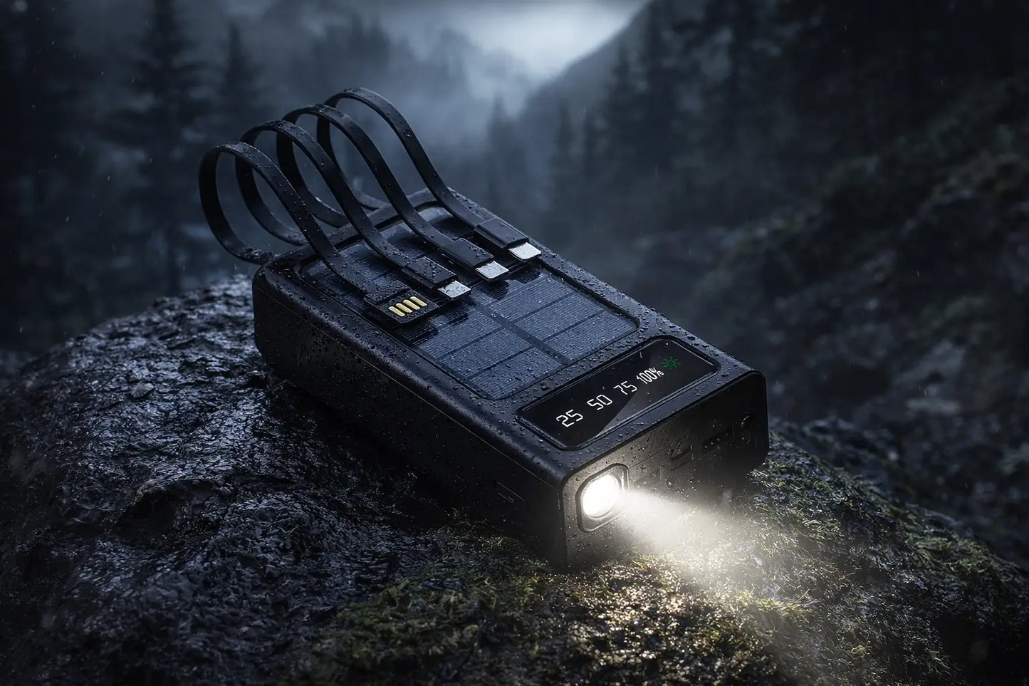 El Power Bank Solar de Grado Táctico que Nunca te Deja a Oscuras.