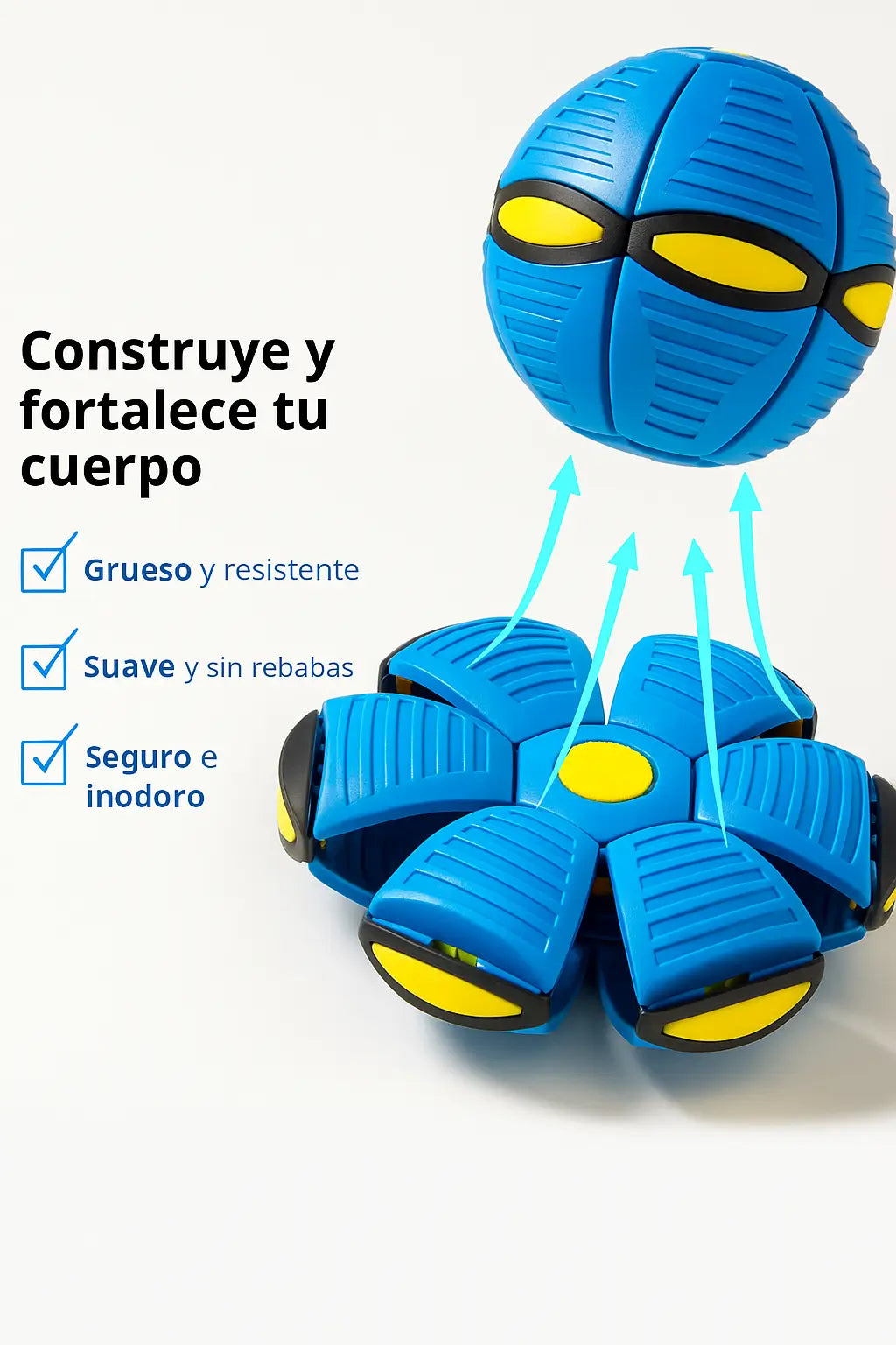 ¡Diversión que rebota y despega! – Magic Metaball, la pelota que se transforma en disco