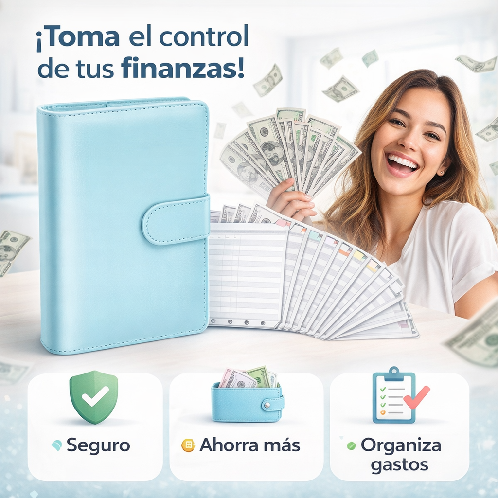 📘 La agenda que te ayuda a organizar tus finanzas y crear el hábito del ahorro