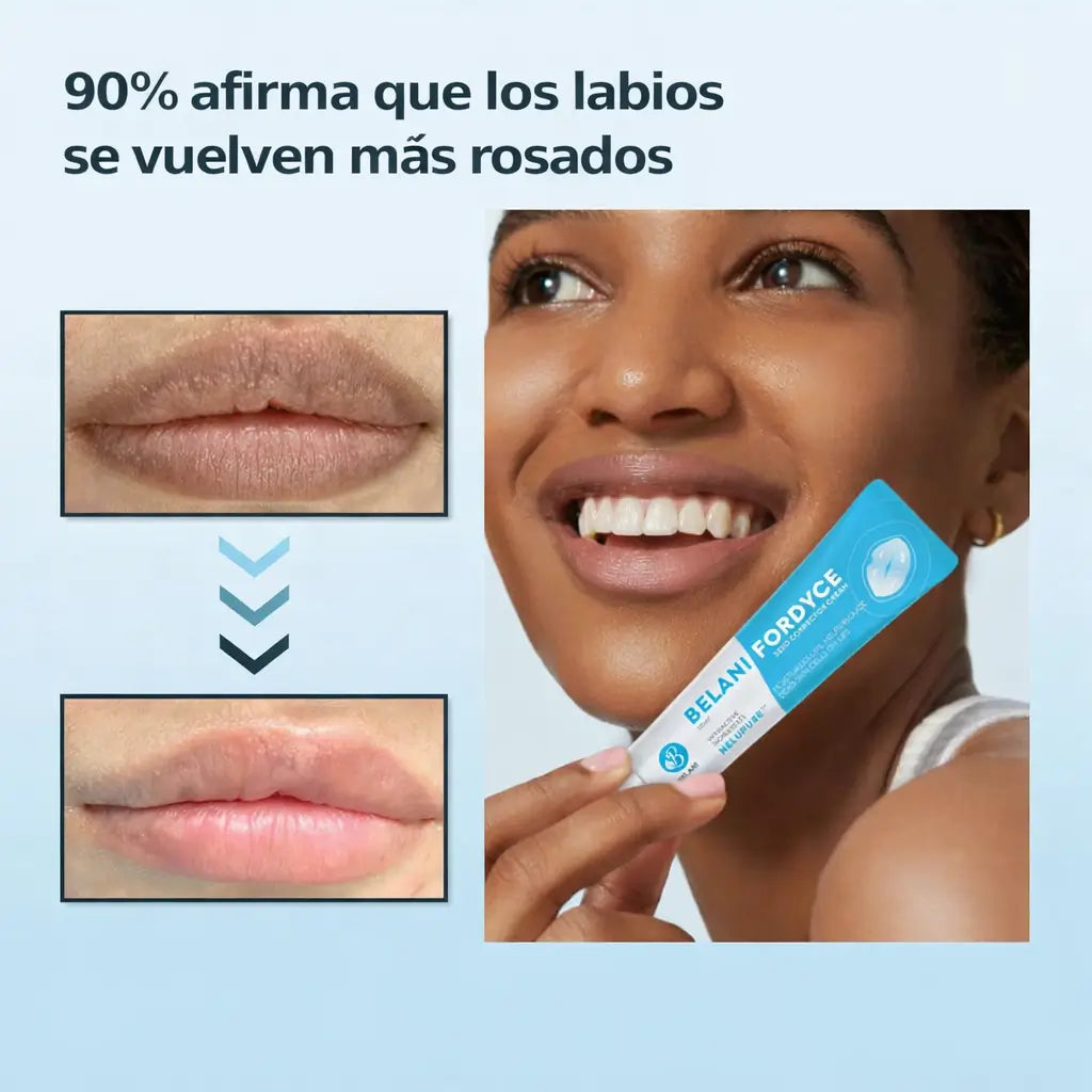 Dile adiós a la apariencia de los puntos blancos y la sequedad con la fórmula avanzada de Belani.