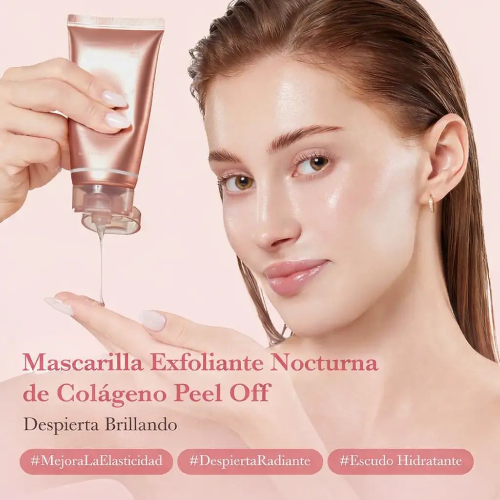 : COLLAGEN NIGHT WRAPPING: El tratamiento de colágeno que sella la juventud en tu piel (Incluye aplicador).