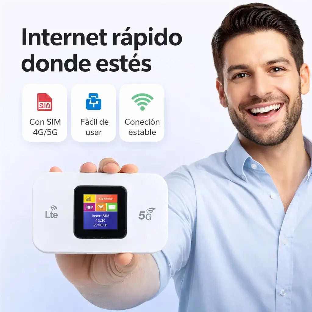 Tu Internet 5G en el bolsillo