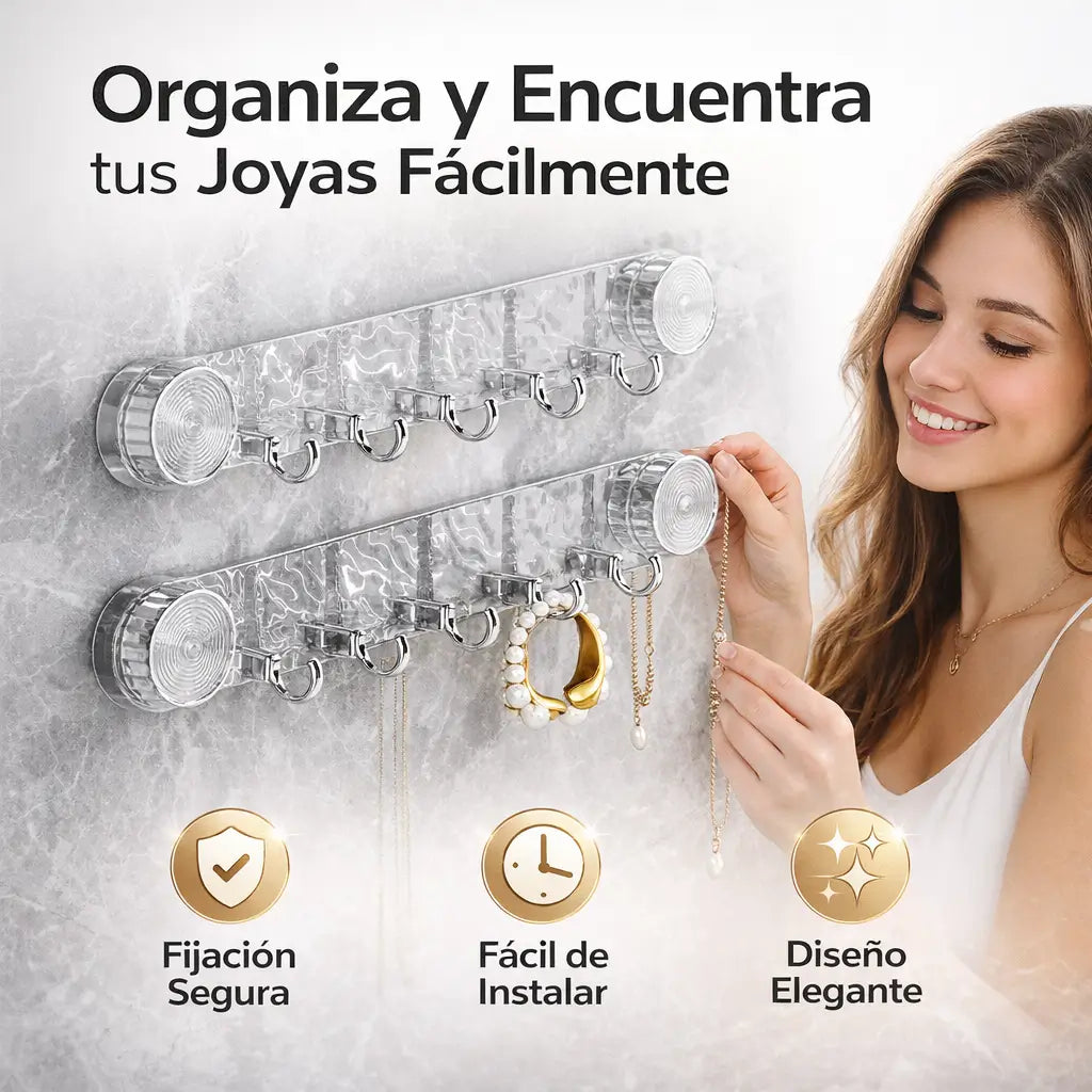 La solución inteligente para colgar lo que sea, donde sea, sin usar herramientas ni dañar tu hogar.
