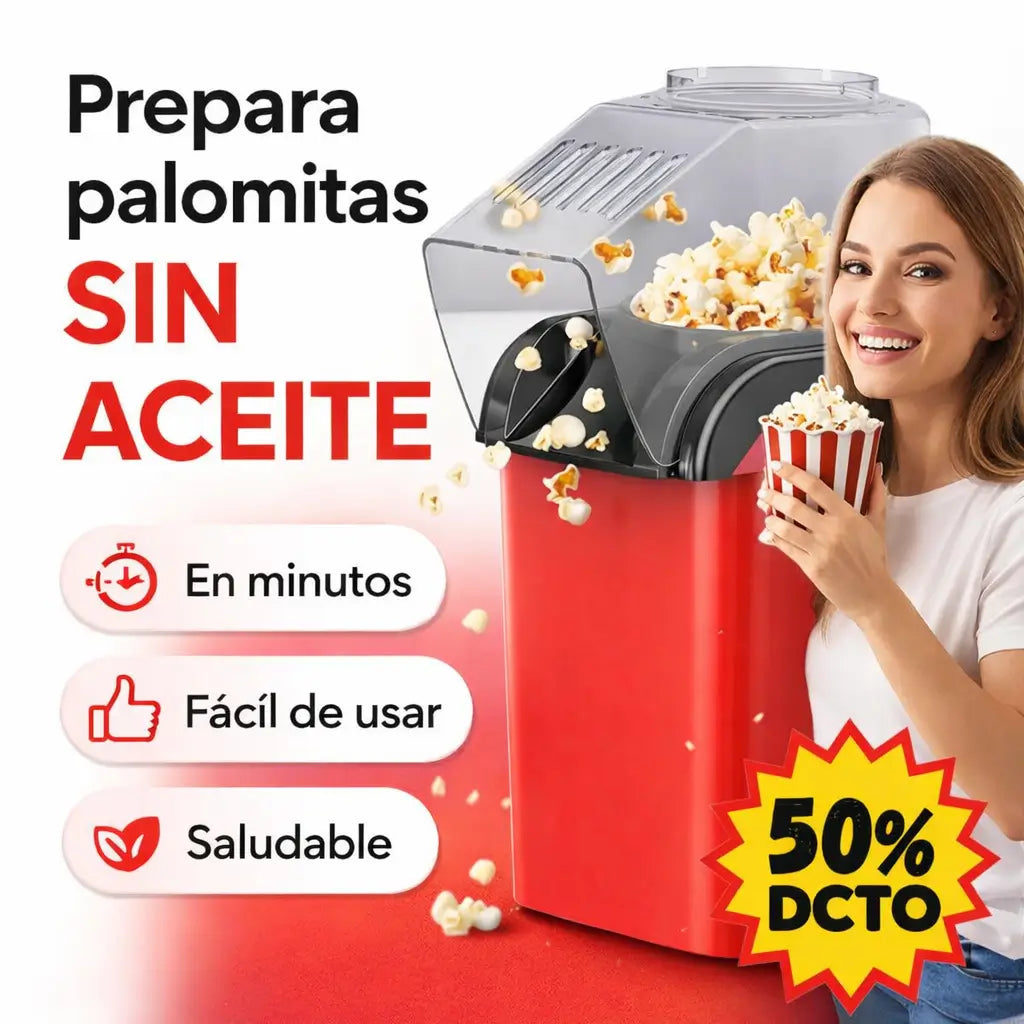 Lleva el Cine a tu Casa: Popcorn Perfecto y Crujiente en Menos de 3 Minutos."