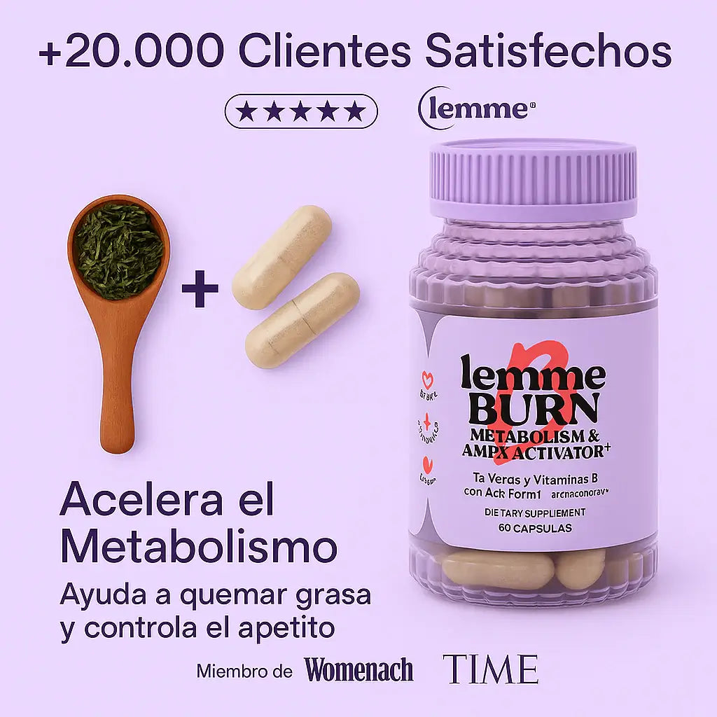 🔥 Lemme Burn — Energía activa y control de apetito para potenciar tu rutina diaria