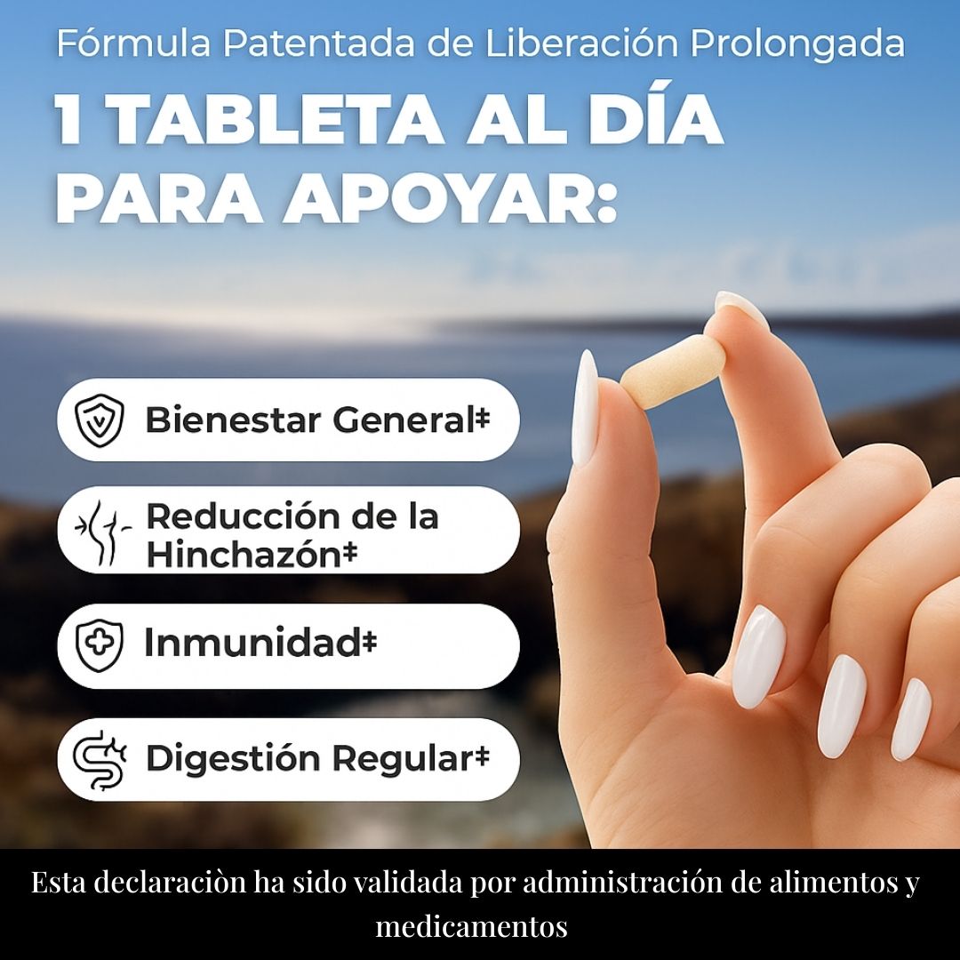 60 Billion Probiotic Alivio digestivo + energía natural para tu día a día
