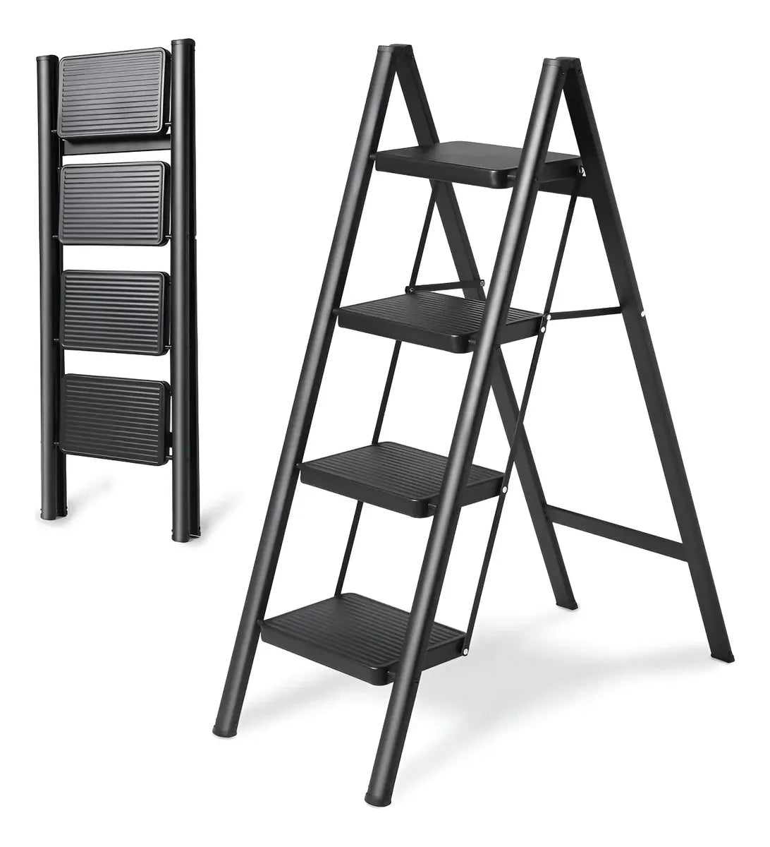 La escalera ultra-compacta que tu hogar necesita : Domina las alturas sin ocupar espacio.