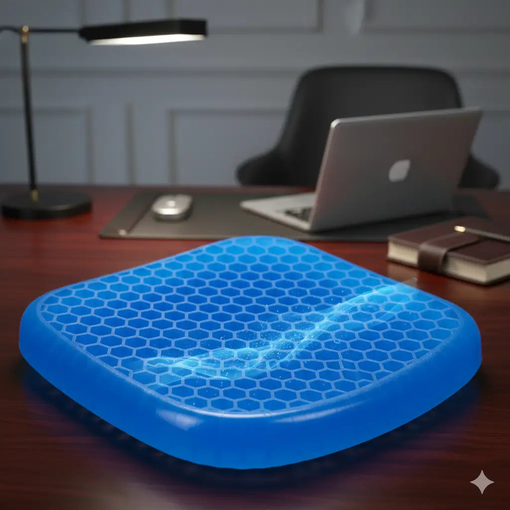 Cojín de Silicona - Convierte Cualquier Silla en un Asiento Cómodo y Fresco en Segundos