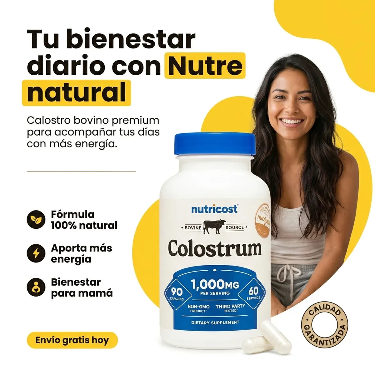 Colostrum - Apoyo Natural para Mamás Lactantes - 1-hero
