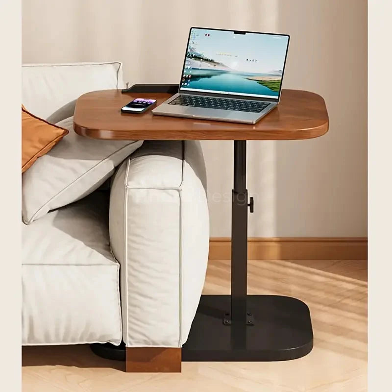 Mesa Luma — Se Desliza Bajo Tu Sofá o Cama, Ajustable al Instante ✅