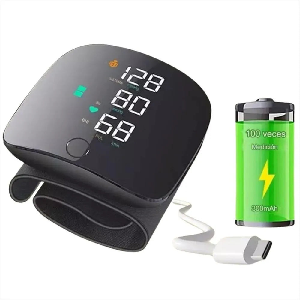Tensiómetro Digital de Muñeca Con Voz