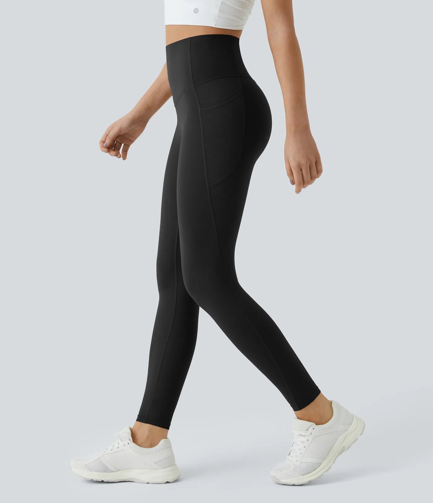 CONJUNTO LEGGINGS + TOP NEGRO