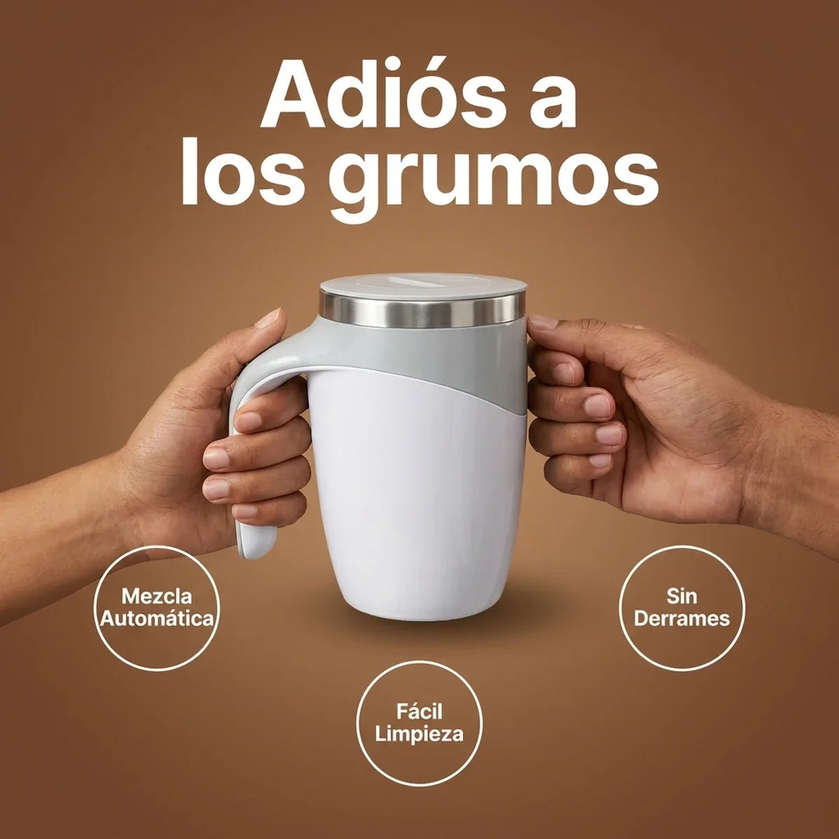 Taza Inteligente Mezcladora Automática - hero