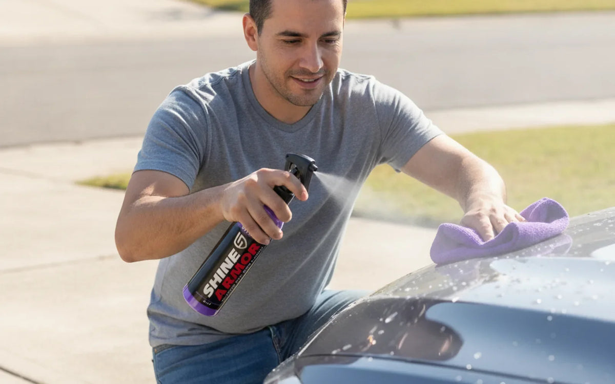 Shine Armor Fortify Quick Coat ✨ Cerámico 3en1 para tu Carro
