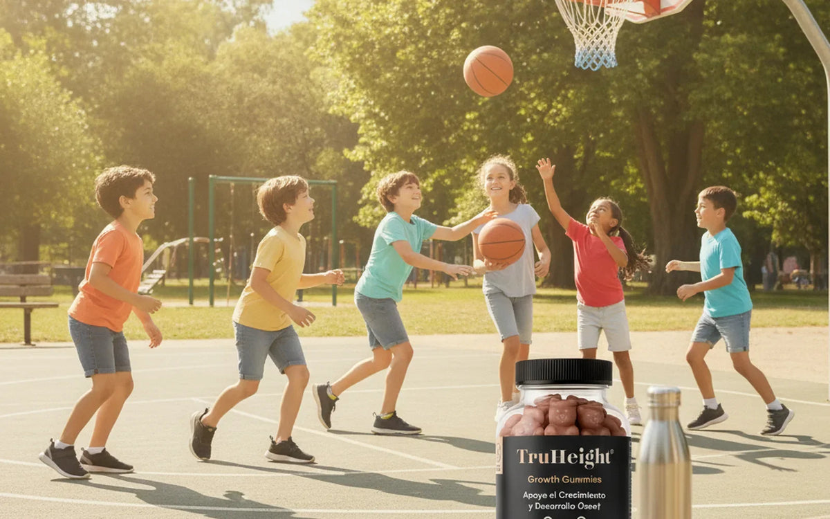 TruHeight Growth Gummies 🦴 Calcio y Vitamina D para Crecer Sanos