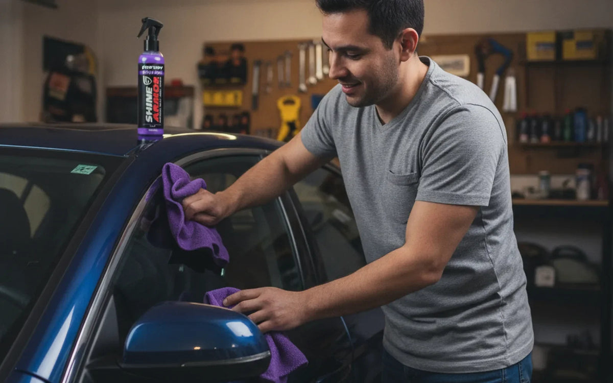 Shine Armor Fortify Quick Coat ✨ Cerámico 3en1 para tu Carro
