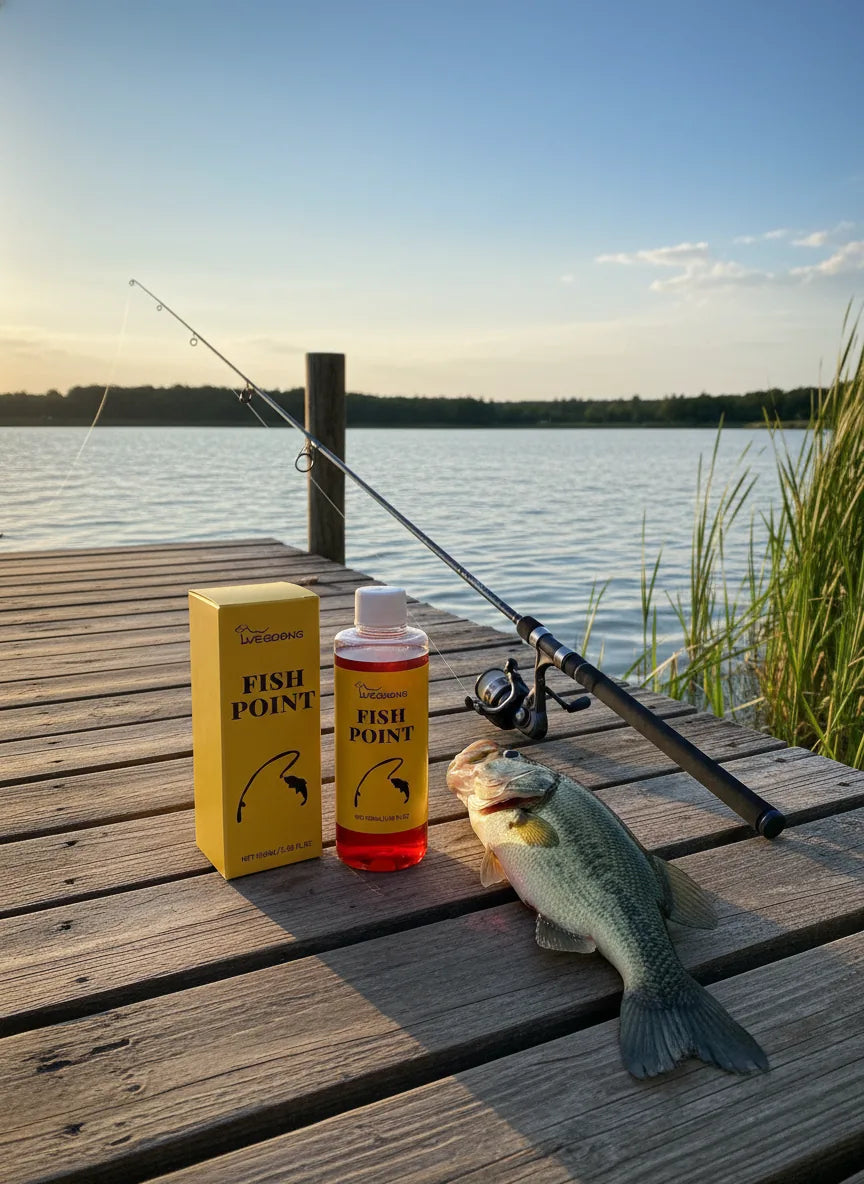 Yegbong Fish Point — Líquido Atrayente de Peces Concentrado 100ml