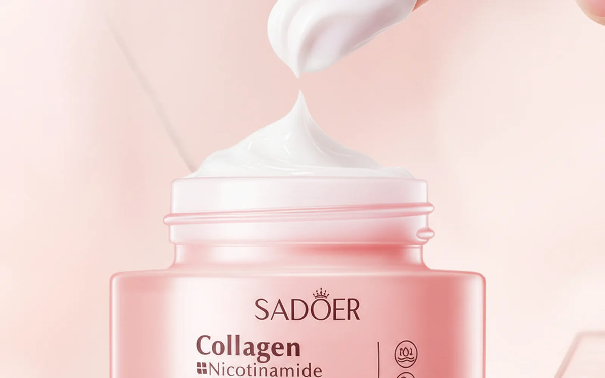 SADOER Crema Collagen + Nicotinamide ✨ Ilumina y Reafirma tu Piel