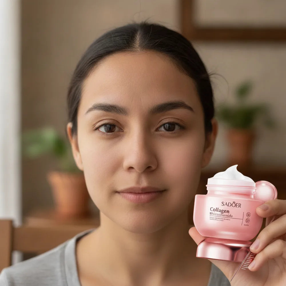 SADOER Crema Collagen + Nicotinamide ✨ Ilumina y Reafirma tu Piel