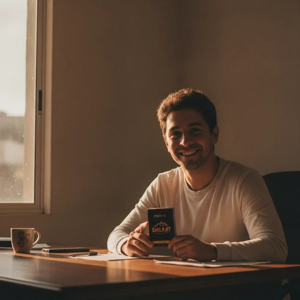 Primal Shilajit ⛰️ Energía y Bienestar Natural en Comprimidos