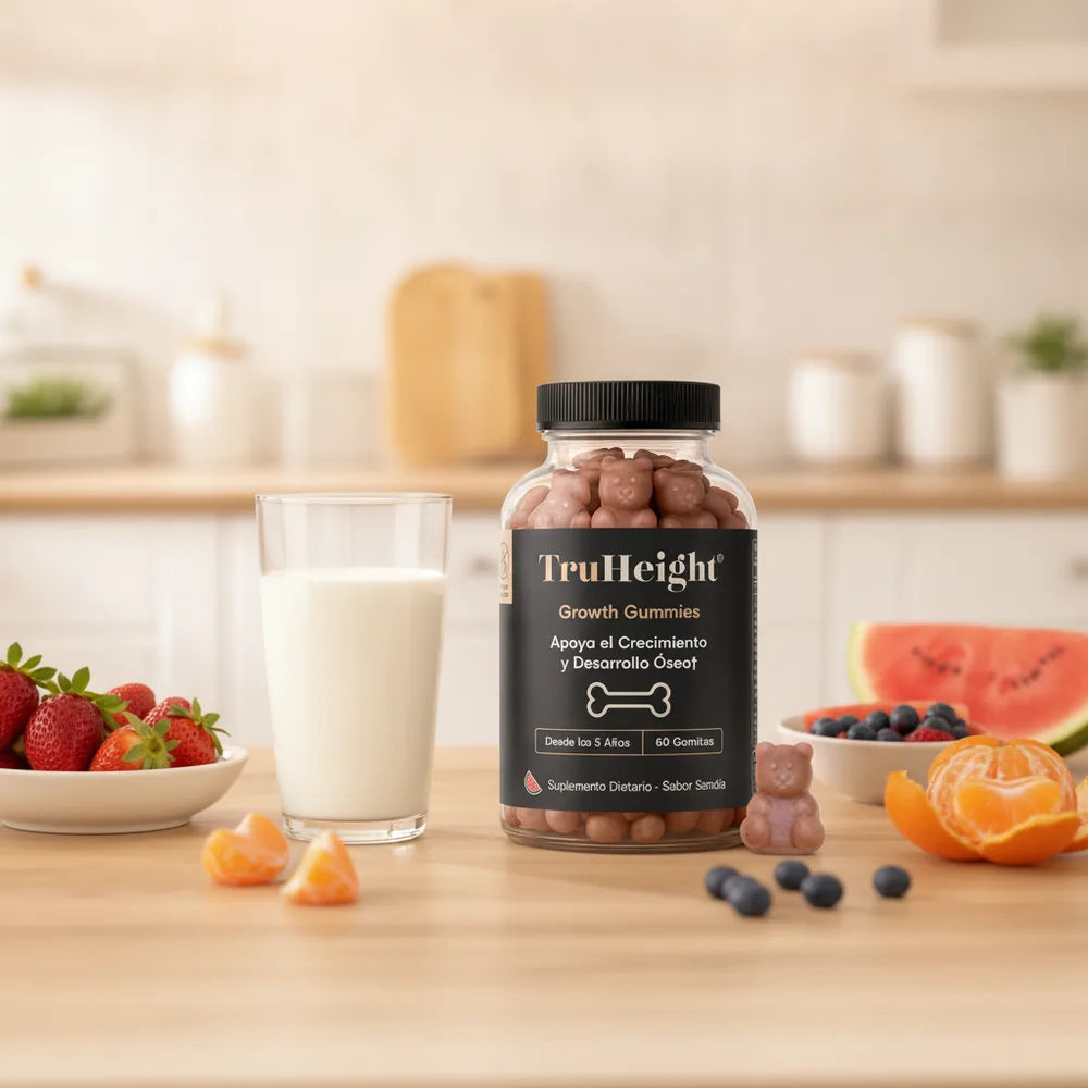 TruHeight Growth Gummies 🦴 Calcio y Vitamina D para Crecer Sanos
