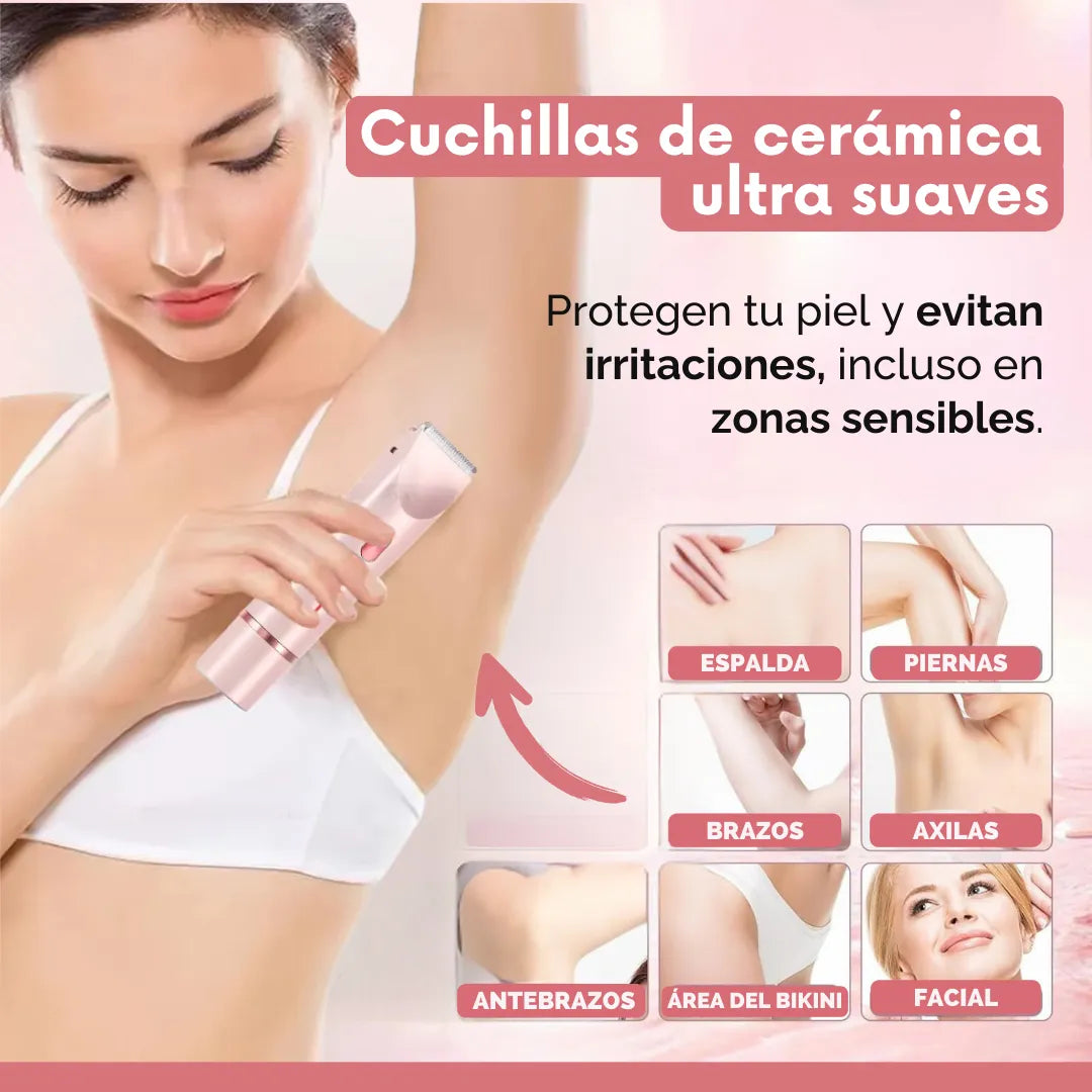 Depilación íntima sin irritación, cortes ni molestias