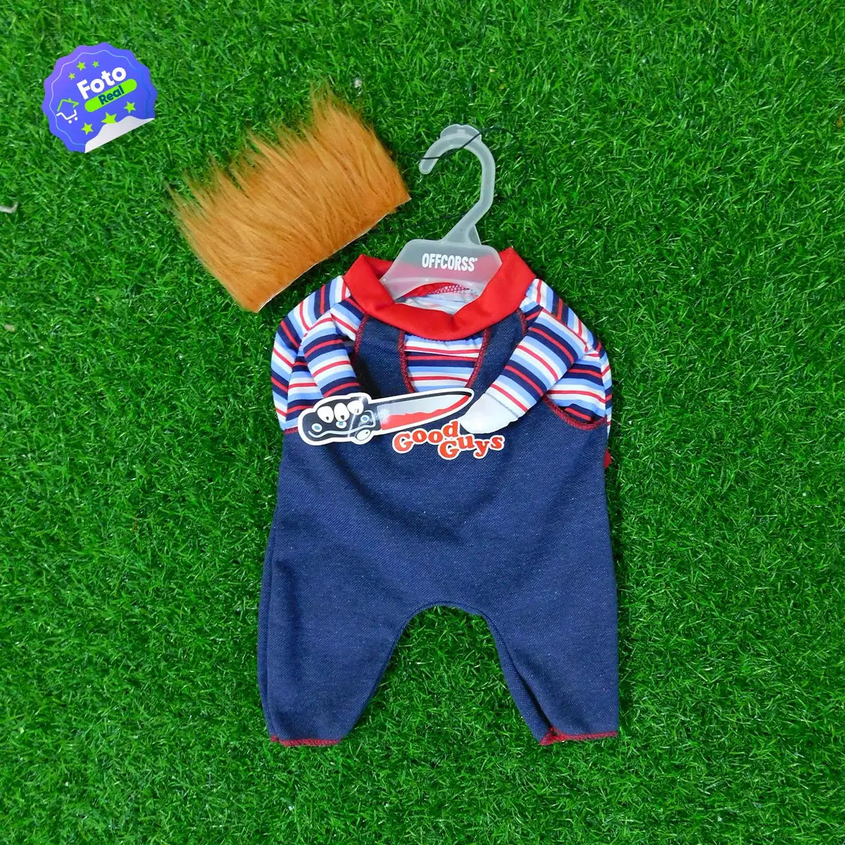 ¡Convierte a tu mejor amigo en la sensación de Halloween con el disfraz de Chucky!