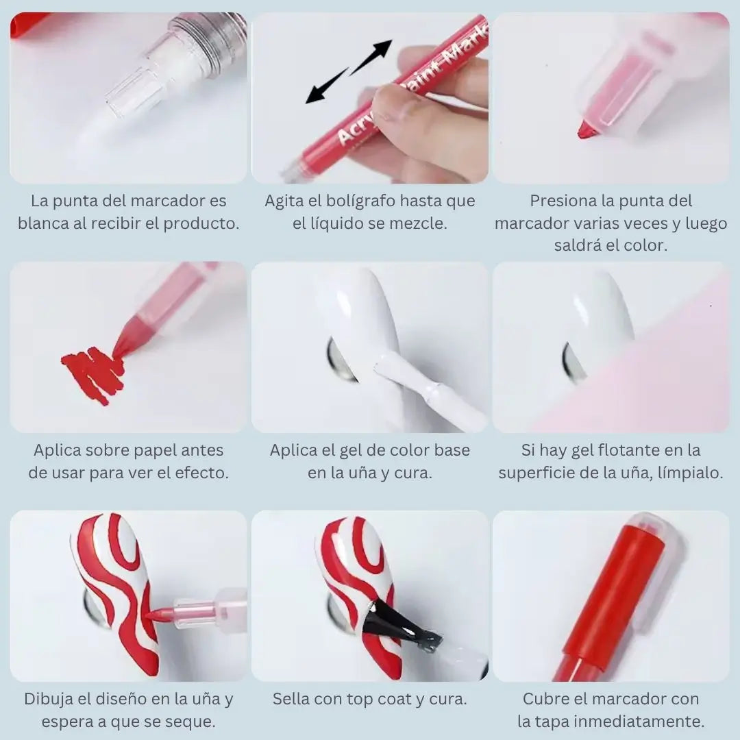 Uñas Perfectas Sin Desorden: El Lápiz Que Cambia La Forma de Hacer Manicura