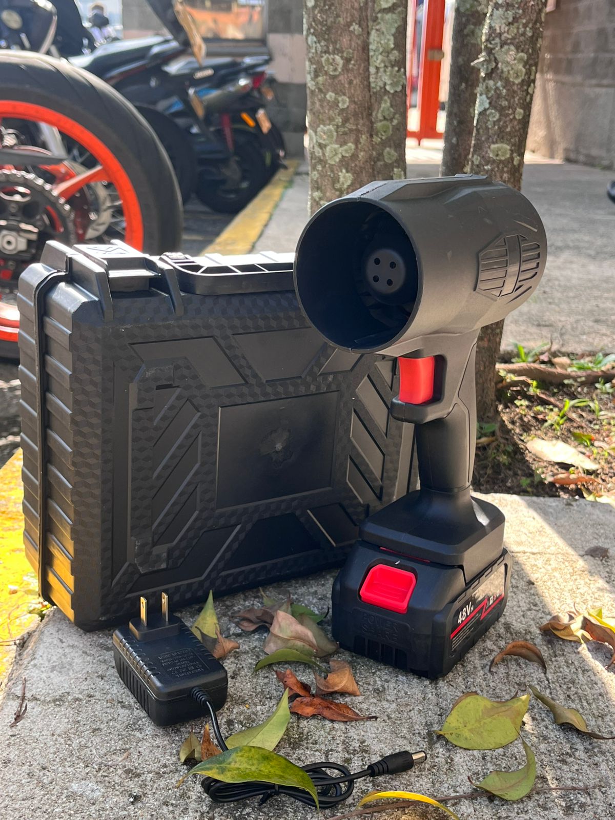 Gray helmet for bikers