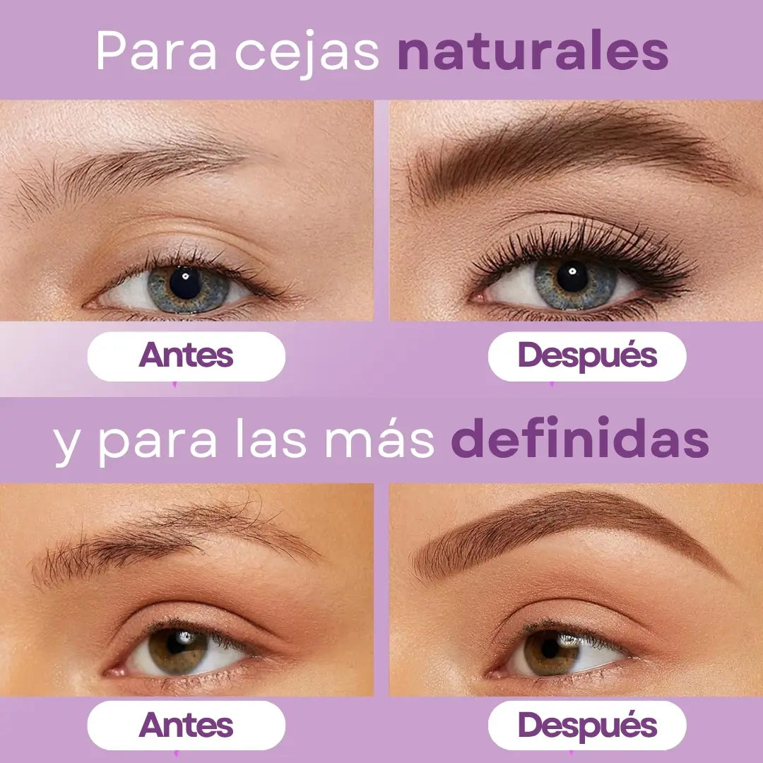 Gel Para Cejas Qiciy-la solución resistente al agua que no se corre