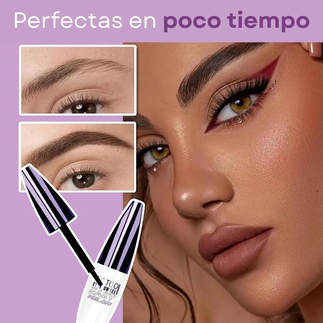 Gel Para Cejas Qiciy-la solución resistente al agua que no se corre