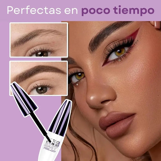 Gel Para Cejas Qiciy-la solución resistente al agua que no se corre