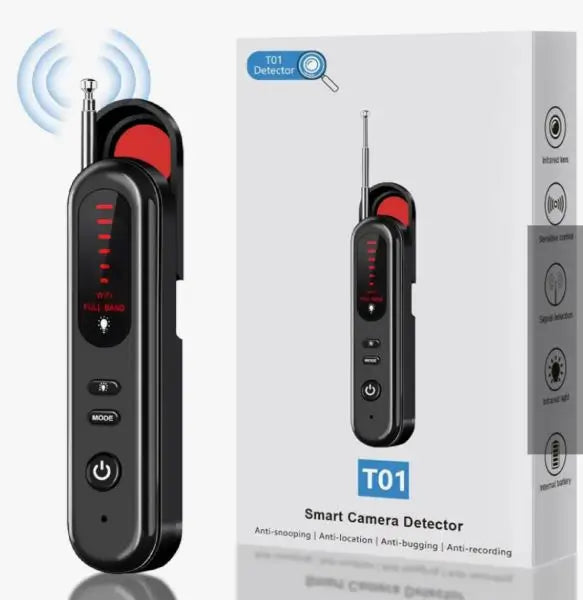 Detecta y bloquea cámaras y micrófonos ocultos con un solo dispositivo portátil