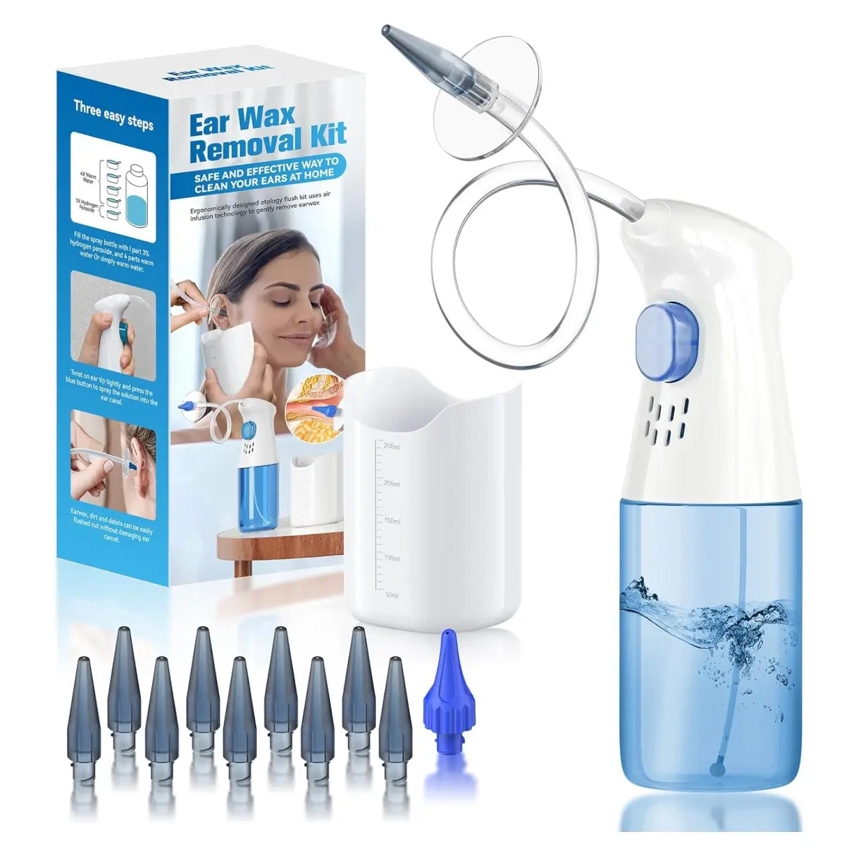 Kit Profesional Limpiador oídos - descubre lo que tus ojos no veían! 👁️✨
