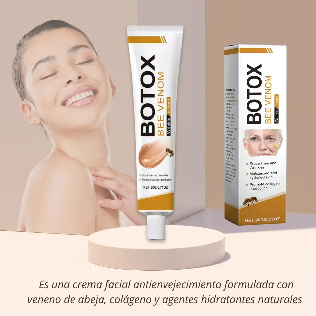 Crema Facial Bee Venom Con Colageno