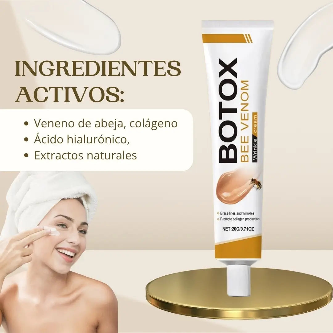 Crema Facial Bee Venom Con Colageno