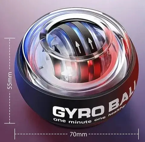 Gyro Ball – Ejercita tus Manos y Muñecas en Minutos al Día
