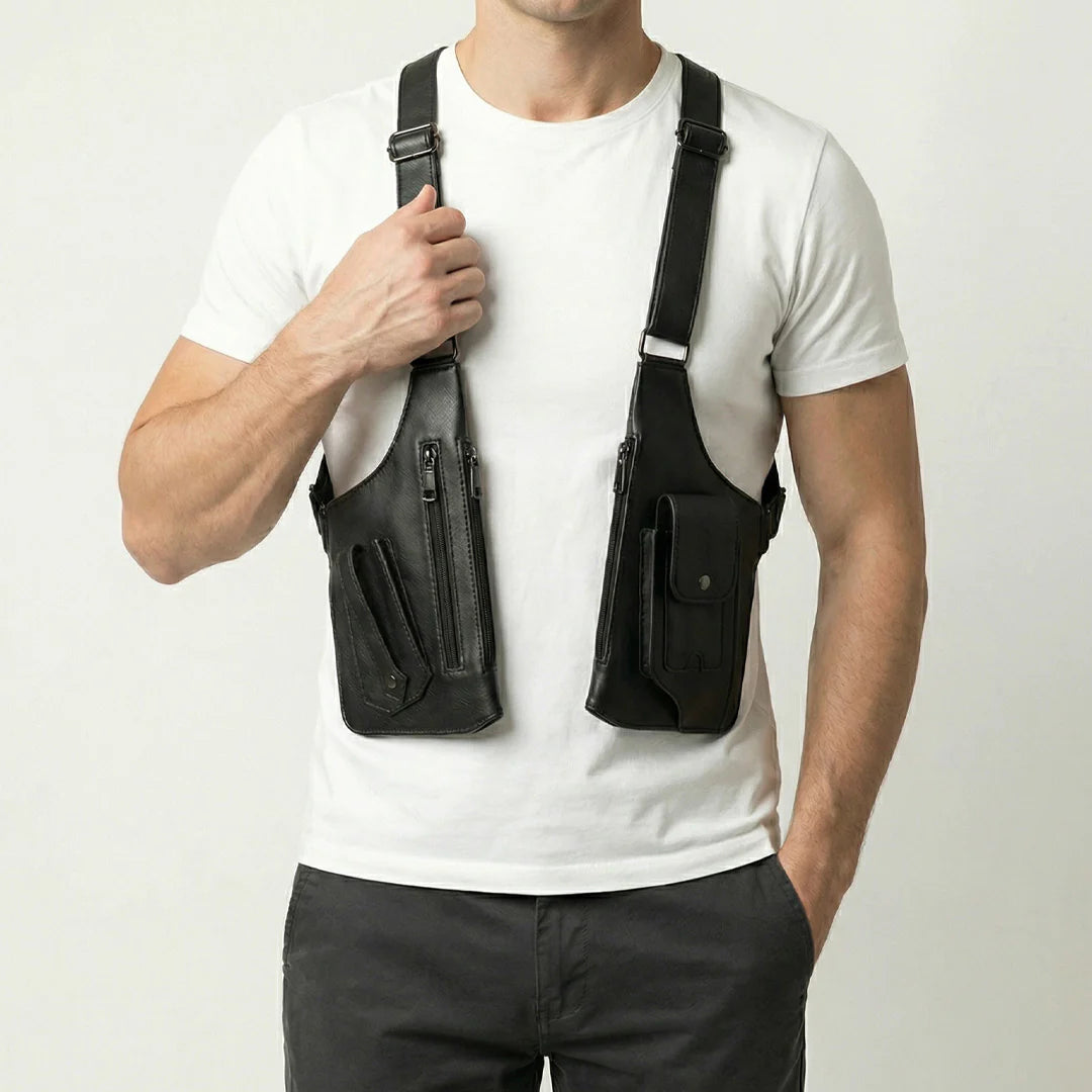 Bolso Antirobo: Invisible para los ladrones, esencial para ti: El sistema de carga que se funde con tu cuerpo.
