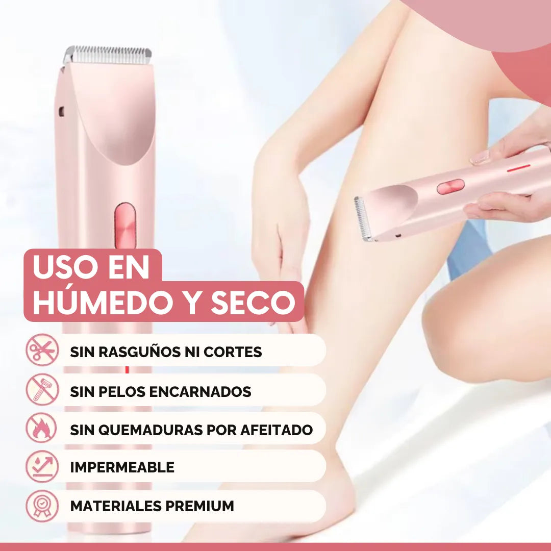 Depilación íntima sin irritación, cortes ni molestias