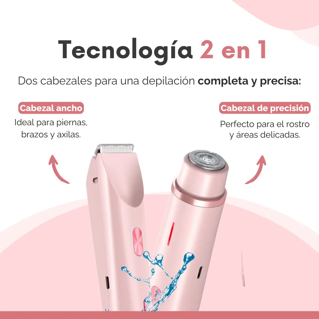 Depilación íntima sin irritación, cortes ni molestias