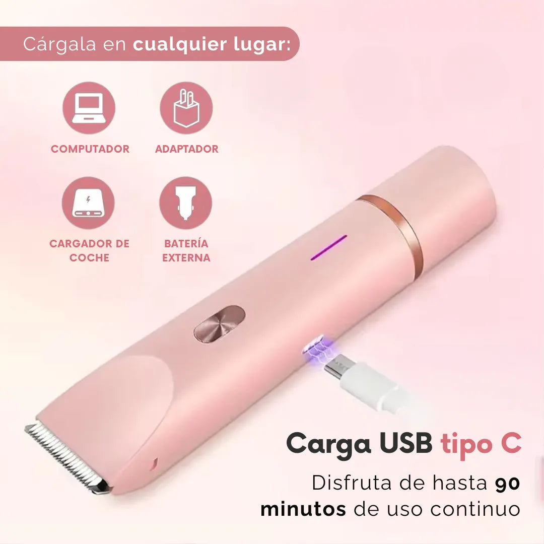 Depilación íntima sin irritación, cortes ni molestias