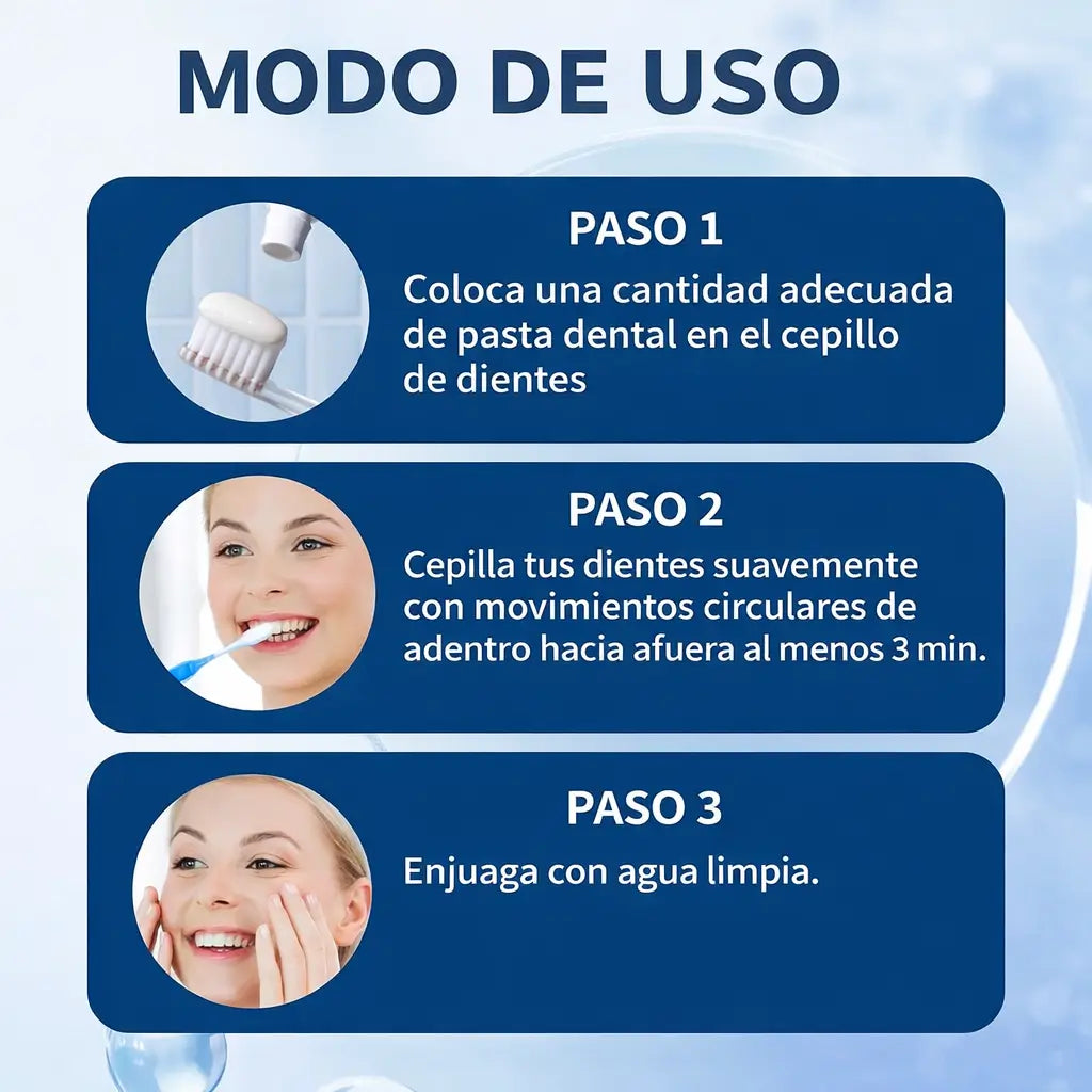 La pasta dental con hidroxiapatita que ayuda a fortalecer, proteger y mejorar la apariencia de tu sonrisa